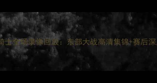 图片 奇才vs骑士全场录像回放：东部大战高清集锦+赛后深度分析2