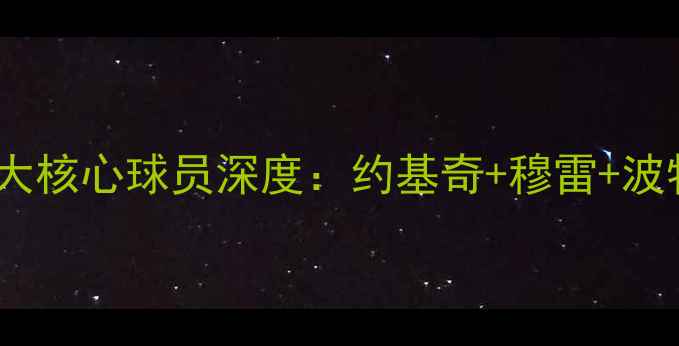 图片 赛季必看！掘金5大核心球员深度：约基奇+穆雷+波特为何统治西部？